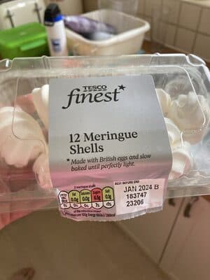Tesco Finest Meringue Shells