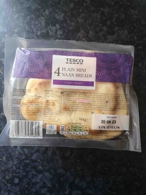 Plain Mini Naan Bread