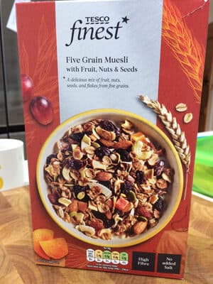 Tesco Finest Five Grain Muesli