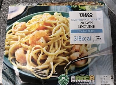 Prawn linguine