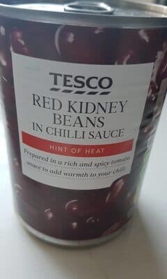 Red Kidney Beans in chilli sauce