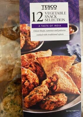 Vegetable snack selection