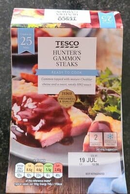 Hunters gammon steak