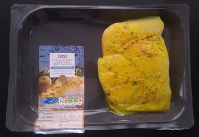 Cod Fillets With Garlic And Red Pepper Marinade