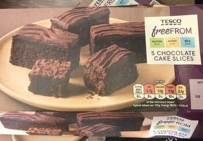 Tesco Chocolate Cake Slices