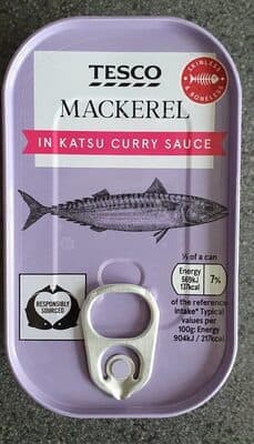 Mackerel in Katsu Curry Sauce