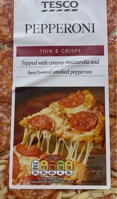 Pepperoni pizza