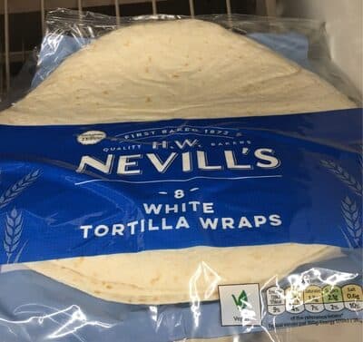 White Tortilla Wraps