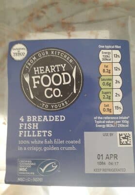 Breaded Fish Fillets