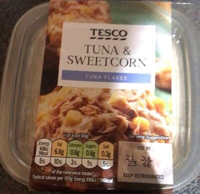 Tuna & sweetcorn