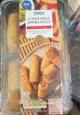Vegetable Spring Rolls