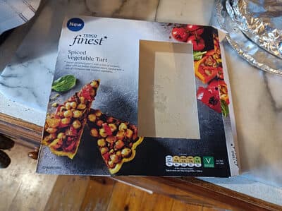 Spiced Vegetable Tart