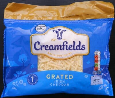Grated Irish Cheddar