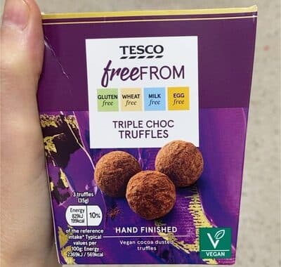 Triple choc truffles