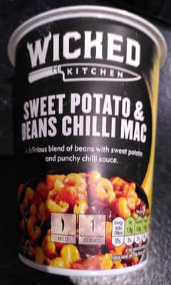 Sweet Potato & Beans Chilli Mac