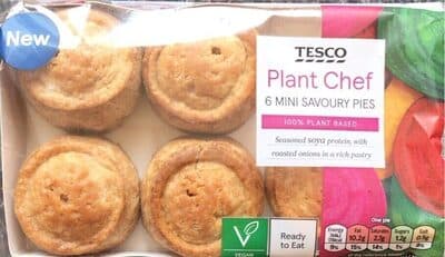 Mini Savoury Pies Plant Chef