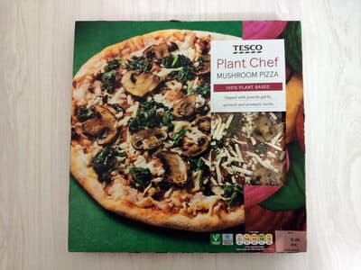 Plant chef Mushroom pizza