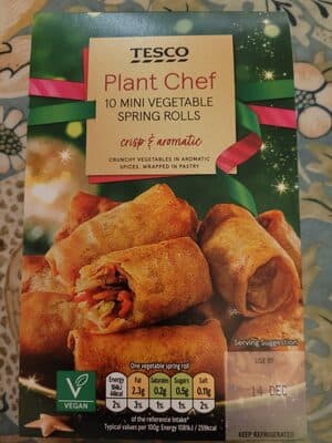 Plant Chef Mini Spring Rolls