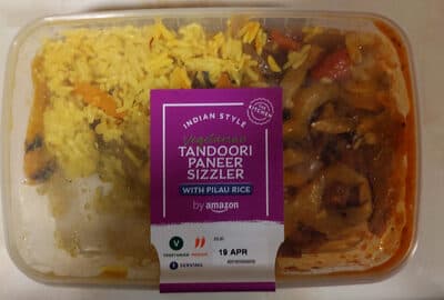 Tandoori Paneer Sizzler