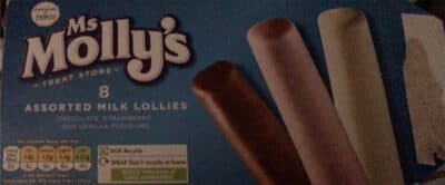 Ms Mollys assorted milk lollies