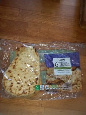 Garlic & Coriander Mini Naans