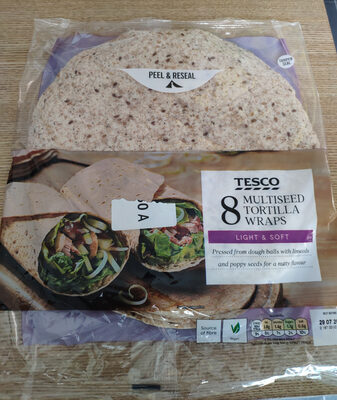 Multiseed Tortilla Wraps