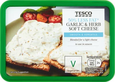 Soft Cheese Garlic and Herb