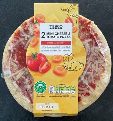 Mini Cheese & Tomato Pizzas