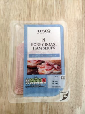 Honey roast ham slices
