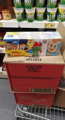 Kelloggs variety pack