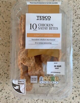 Chicken Satay Bites