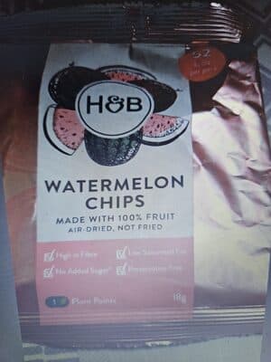 Watermelon chips