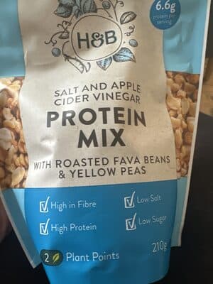 Salt and Apple Cider Vinegar Protein Mix