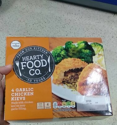 Garlic chicken kievs