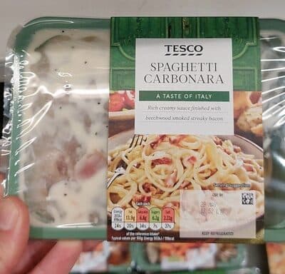 Spaghetti carbonara