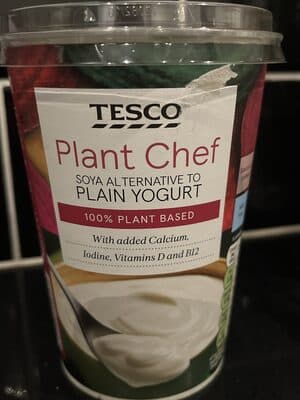 Soya alternative to plain yogurt