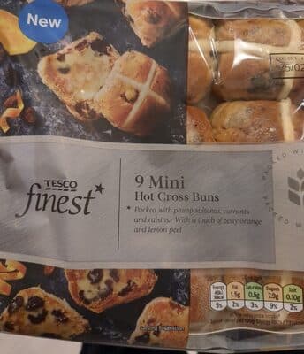 Mini Hot Cross Buns