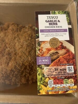 Garlic & Herbs Chicken Kiev