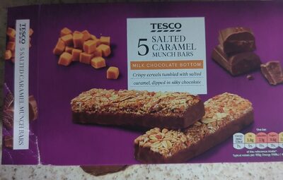 Salted Caramel Munch Bars