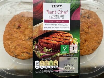 Spicy No-Beef & Bean Patties