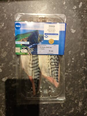 Tesco Mackerel Fillets