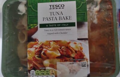 Tuna pasta bake