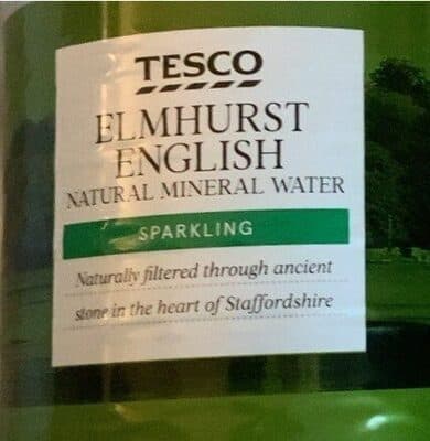 Elmhurst English Natural Spring Water