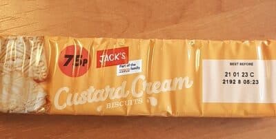 Custard Cream Biscuits