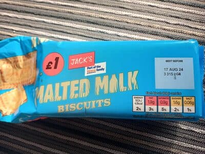 Malted Milk Biscuits