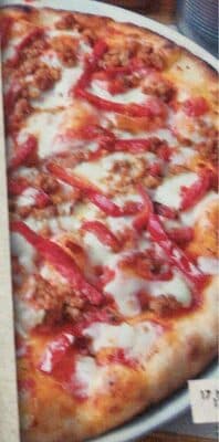 Sourdough pizza