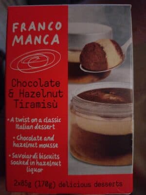 Chocolate & hazelnut tiramisu