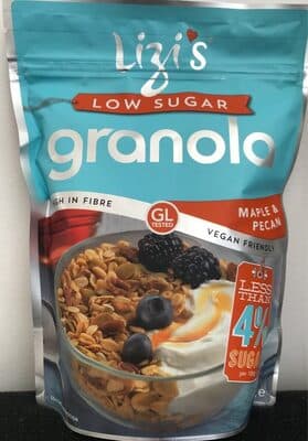 Low sugar granola Maple & Pecan