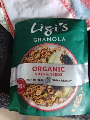 Granola nuts and seeds