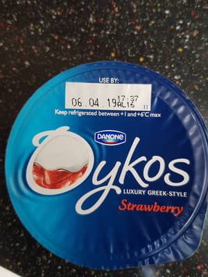 Strawberry Greek Style Yogurt